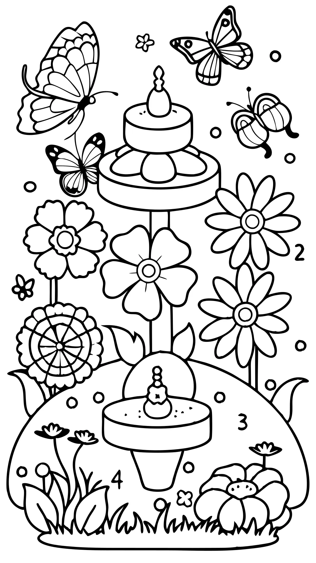 coloring page by number